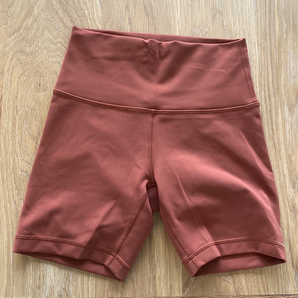 Lululemon Wunder Train High Rise Biker Short - 6”